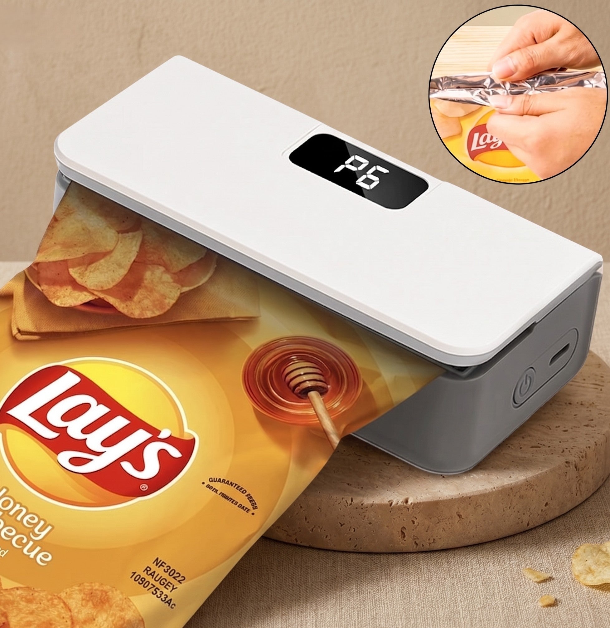 Mini Sellador de Bolsas